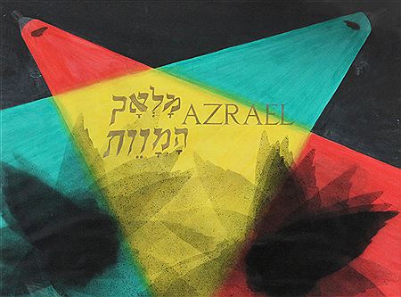 Installatie Engel des doods(Azraël)