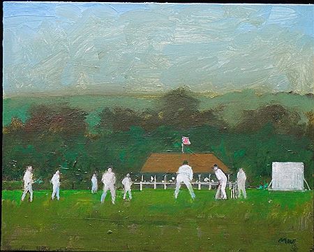 A village cricket match