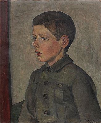 PORTRAIT OF BOY by Siegfried Neuhaus - Auction record, sale price, and art valuation. Compare with similar artists and explore comparable artworks.