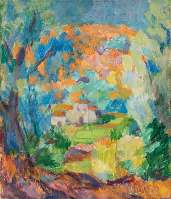 "OLIVTRÄD MALLORCA" (OLIVE TREES MALLORCA) by Hadar Jonzen - Auction record, sale price, and art valuation. Compare with similar artists and explore comparable artworks.