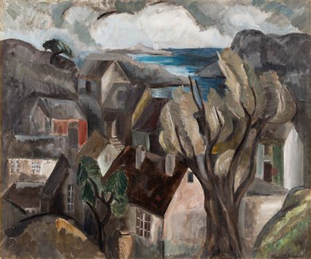 CUBIST LANDSCAPE