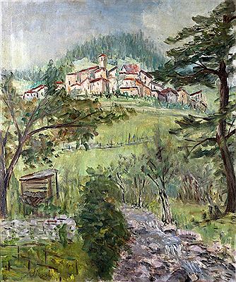 Landscape by Angelo Fiessi - Auction record, sale price, and art valuation. Compare with similar artists and explore comparable artworks.