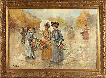 Sample artwork by Giuseppe Desiato (Born 1935), known for painting and sculpture - View similar artists and auction records