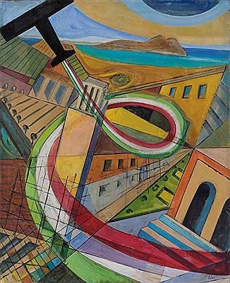 Spirale tricolore su Sabaudia, 1936-1937