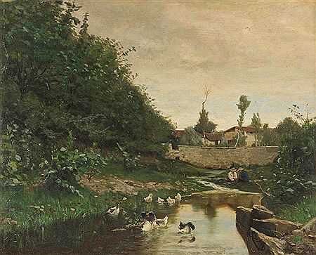 Molino Sesto Calende by Ernesto Rayper - Auction record, sale price, and art valuation. Compare with similar artists and explore comparable artworks.