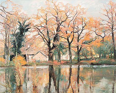Pond at Chenes