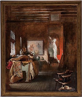Winged Victory (Studio Scene) by Frank Herbert Mason - Auction record, sale price, and art valuation. Compare with similar artists and explore comparable artworks.