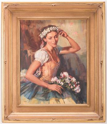 Sara, Dancer at Rest