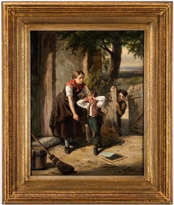 Two schoolboys