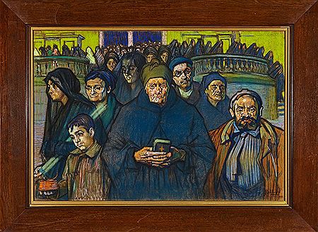 Sortie de l'église