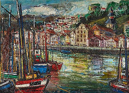 Sample artwork by Rodolphe Caillaux (1904 - 1990), known for painting - View similar artists and auction records