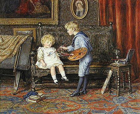 "MISCHIEF" by Caroline Sharpe Paterson - Auction record, sale price, and art valuation. Compare with similar artists and explore comparable artworks.