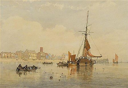 Sample artwork by William Howes Hunt (1806 - 1879), known for painting - View similar artists and auction records