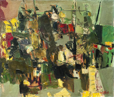 Abstracto by Lino Dinetto - Auction record, sale price, and art valuation. Compare with similar artists and explore comparable artworks.