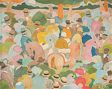 En el Hipódromo by Alfredo Zorrilla - Auction record, sale price, and art valuation. Compare with similar artists and explore comparable artworks.