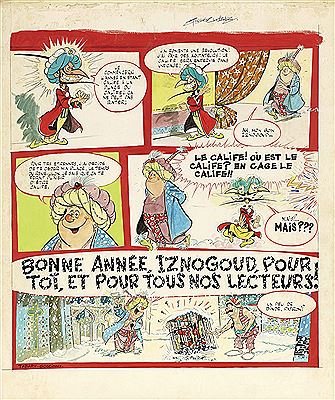 Exceptionnelle planche orignale à la gouache et encre de chine, réalisée pour la couverture de Record du 1er Janvier 1965. by Jean Tabary - Auction record, sale price, and art valuation. Compare with similar artists and explore comparable artworks.