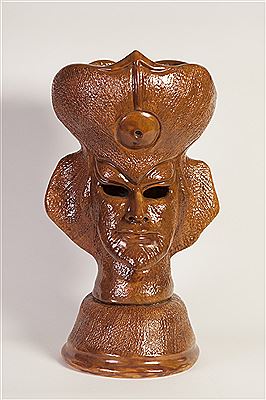 'Aries/Ram Pot', double sided male and female headed receiver