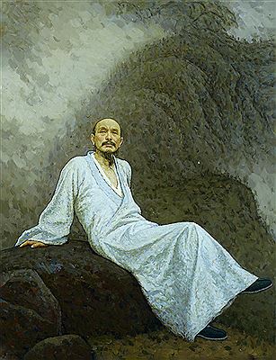 Monk Painter Kun Can by Shangyi Jin - Auction record, sale price, and art valuation. Compare with similar artists and explore comparable artworks.
