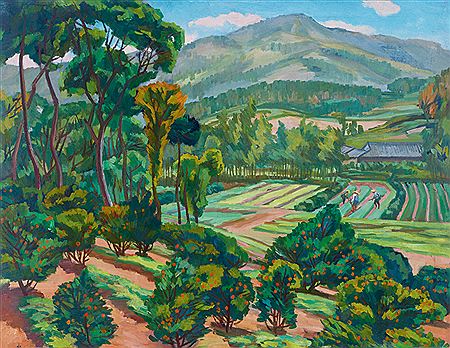 Orange Orchard by Yide Ni - Auction record, sale price, and art valuation. Compare with similar artists and explore comparable artworks.