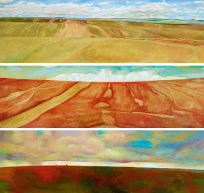 Mongolian Epic (Triptych)