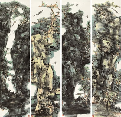 Fish (4) by Honggang Xiong - Auction record, sale price, and art valuation. Compare with similar artists and explore comparable artworks.