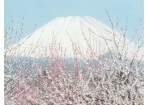 Mt. Fuji with Plum Blossoms by Somei Tsubouchi - Auction record, sale price, and art valuation. Compare with similar artists and explore comparable artworks.