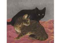 Cat by Suiko Fukuda - Auction record, sale price, and art valuation. Compare with similar artists and explore comparable artworks.