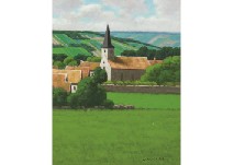 Burgundy church