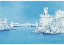 Castle at the port