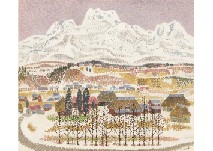 Myoko foot in snow