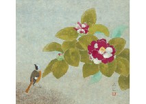 Red camellias