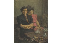 Afternoon by Nabesaburo Kito - Auction record, sale price, and art valuation. Compare with similar artists and explore comparable artworks.