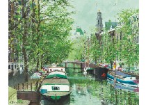 Canal with West Church