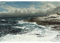 Ocean in Kishu (Senjojiki) by Masayuki Hara - Auction record, sale price, and art valuation. Compare with similar artists and explore comparable artworks.
