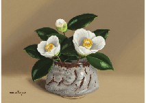 White camellia (Nezumishino tea cup) by Takeo Matsuo - Auction record, sale price, and art valuation. Compare with similar artists and explore comparable artworks.