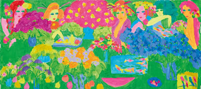 Walasse Ting - artist photo for art wanted listing (Long Island City, NY)