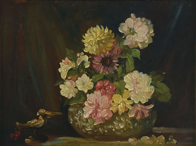 Flowers With Burmese Hintha