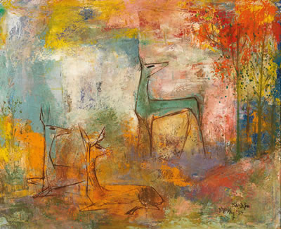 Deer in the Forest