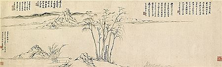 Landscape after Ni Zan