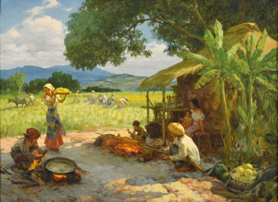 By the Padi Field