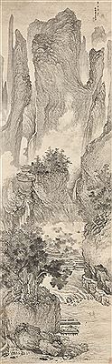 Stream under Lofty Peaks