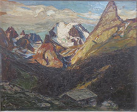 "Montagne" 1922 by Jean Communal - Auction record, sale price, and art valuation. Compare with similar artists and explore comparable artworks.
