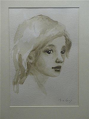 Portrait de jeune fille