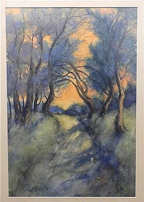 Paysage de sous-bois