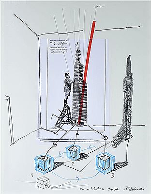 "Woolworth Building - reconstituição"