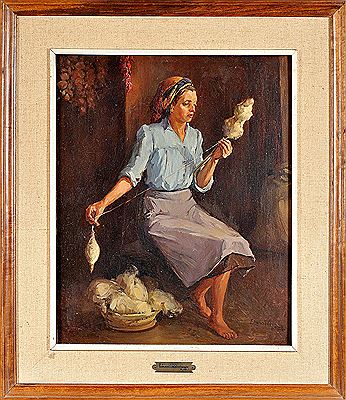A Linen Spinner