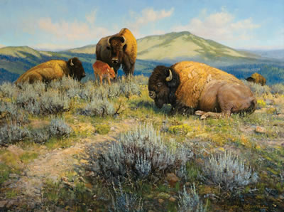Sample artwork by Terry Swanton Bateman (Born 1942), known for wildlife painting and sculpture - View similar artists and auction records