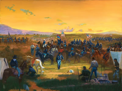 Custer Divides the 7th Calvary