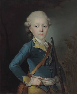 Portrait of Simon Antoine de Lucy, half-length