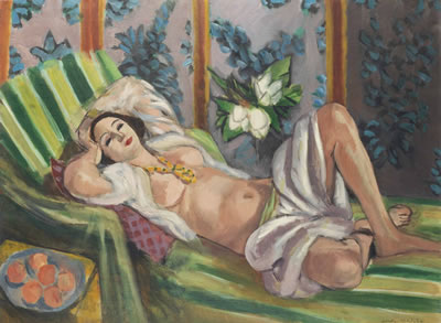 Odalisque couchée aux magnolias (Estimate on request)